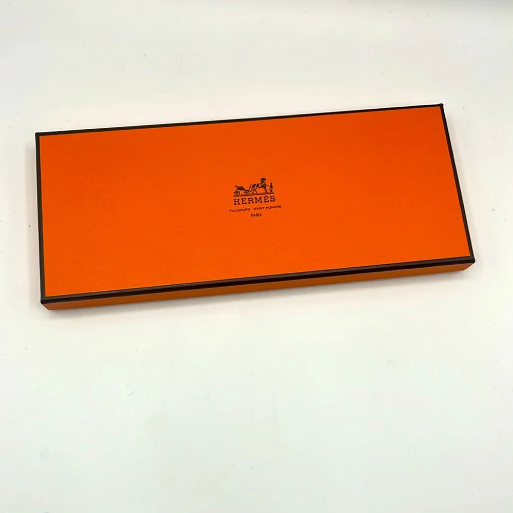 Hermes Ribbon Scarf and Box 16.5” x 16.5” - Picture 2 of 12
